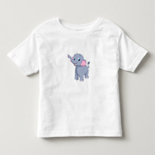 Cute Cartoon Elephant – Adorable Funny Elephant De Toddler T-shirt