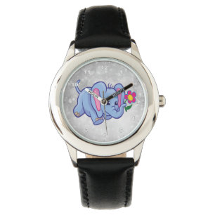 Cute cartoon elephant watch