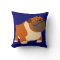 Cute Cartoon English Bulldog Pillow