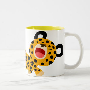 Cute Cartoon Facetious Leopard Mug