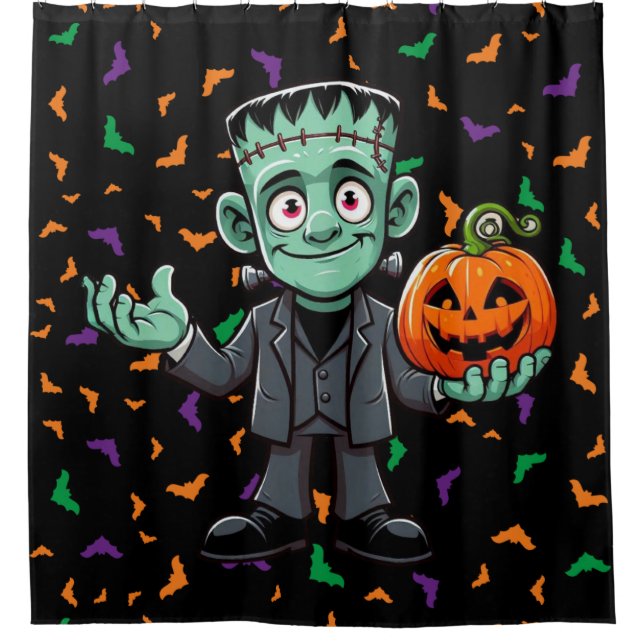 Cute, cartoon Frankenstein's monster (Front)