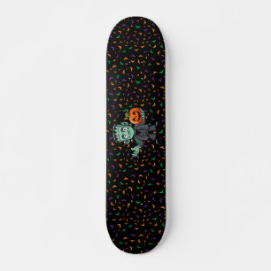 Cute, cartoon Frankenstein's monster Skateboard
