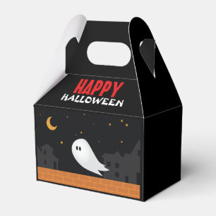 Cute cartoon ghost halloween night favor box