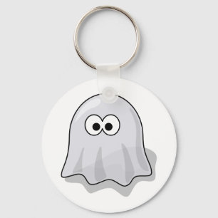 Cute Cartoon Ghost Keychain