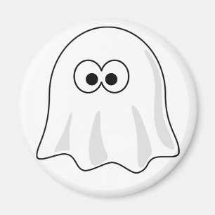 Cute Cartoon Ghost Magnet