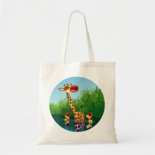 Cute Cartoon Giraffe and Ducklings Bag