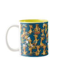 Cute Cartoon Giraffe Roles Seamless Pattern Art