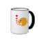 Cute Cartoon Goldfish Happy in Love Blowing Kisses