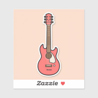 Cute Cartoon Guitar