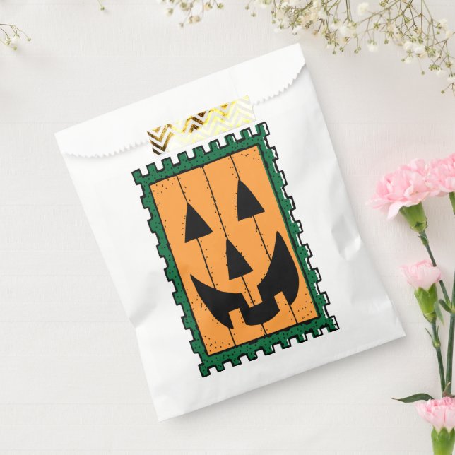 Cute Cartoon Halloween Pumpkin Jack O' Lantern  Favour Bag (Sealed)