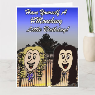 Cute Cartoon Happy Birthday Card