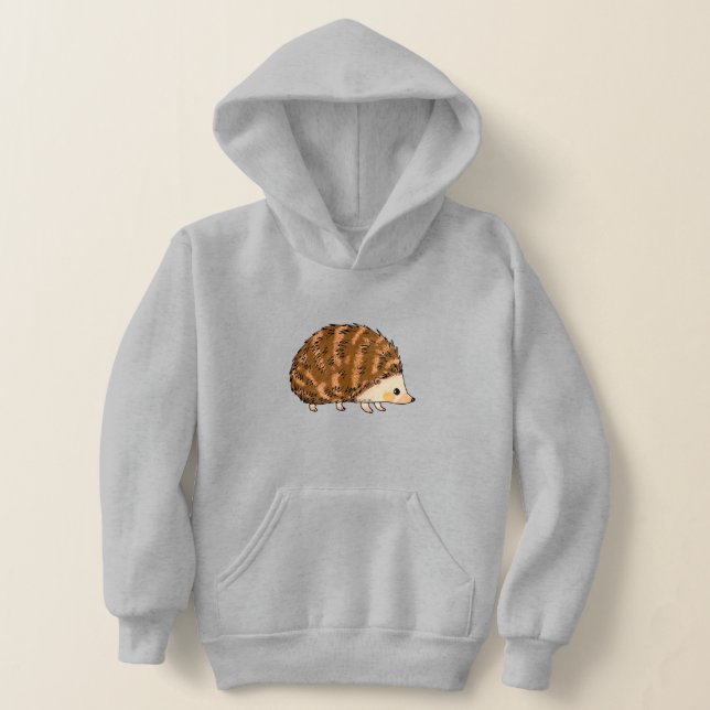 Cute Cartoon Hedgehog Illustration (Laydown)
