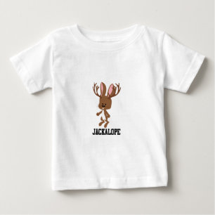 Cute Cartoon Jackalope Baby T-Shirt