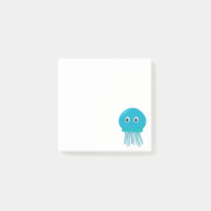 Cute Cartoon Jellyfish Post-it Notes