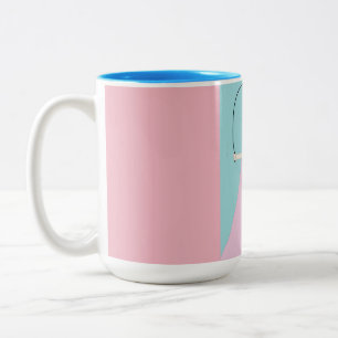 cute cartoon jump robe mug