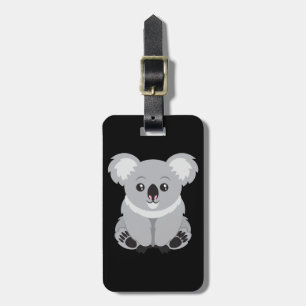 Cute cartoon Koala Bear Luggage Tag