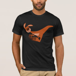 Cute Cartoon Leaping Kangaroo T-Shirt