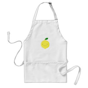 Cute Cartoon Lemon Standard Apron