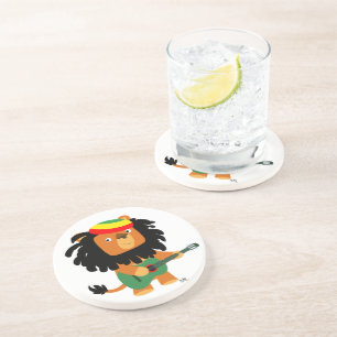 Cute Cartoon Lion of Zion Coaster
