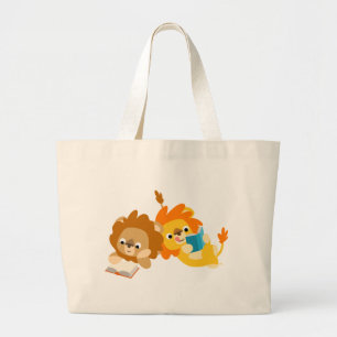 Cute Cartoon Lion Readers bag