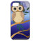 Cute cartoon midnight owl