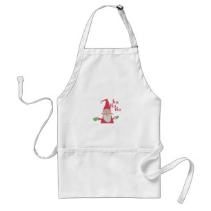 Cute Cartoon Mouse Santa Collection. Standard Apron
