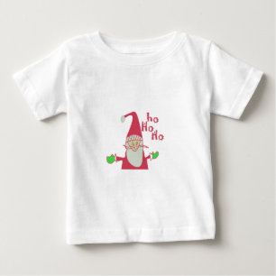 Cute Cartoon Mouse Santa Ho Ho Ho T-Shirt