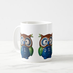Cute Cartoon Owl Coffee Mug