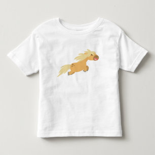 Cute Cartoon Palomino Pony Children T-shirt