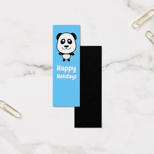 Cute Cartoon Panda Bookmark (Office)