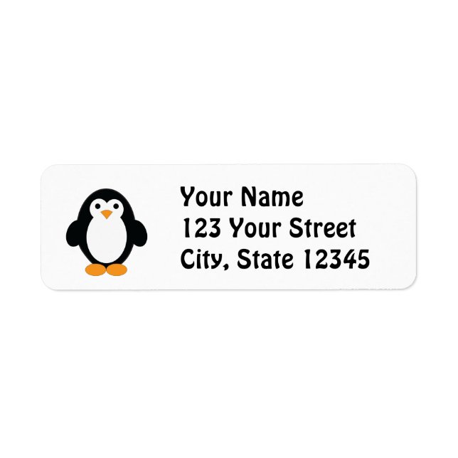 Cute Cartoon Penguin (Front)