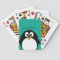 cute cartoon penguin emerald and black
