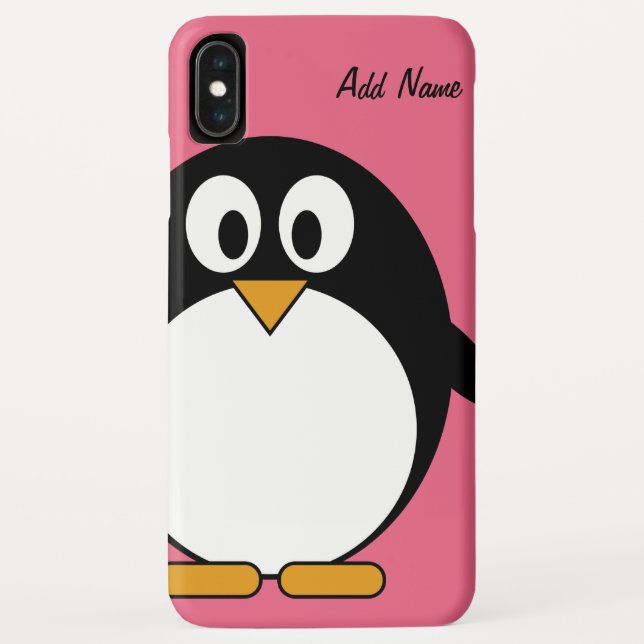 Cute Cartoon Penguin - iPhone 5 Case-Mate iPhone Case (Back)