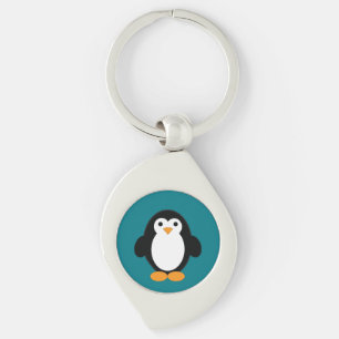 Cute Cartoon Penguin Keychain