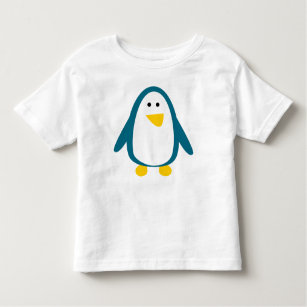 Cute Cartoon Penguin Toddler T-shirt