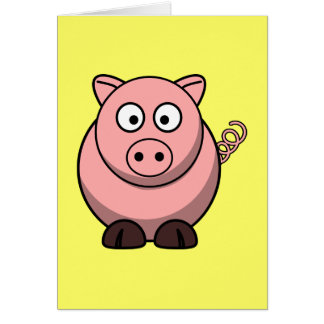Cute Cartoon Pig