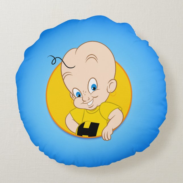 Cute Cartoon Pillow (Back)