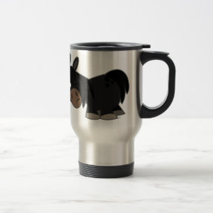 Cute Cartoon Ponies Standoff Commuter Mug