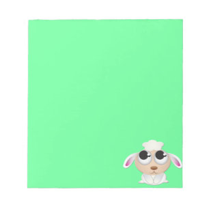 Cute Cartoon Sheep Notepad