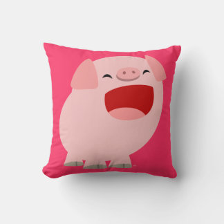 Cute Cartoon Singing Pig Pillow