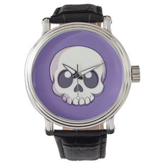 Cute Cartoon Skull Halloween Watch