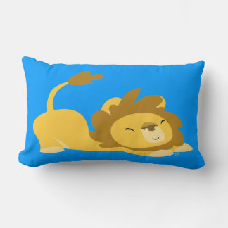Cute Cartoon Stretching Lion Pillow