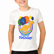 Cute Cartoon T-Rex Dinosaur Birthday Balloons