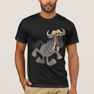 Cute Cartoon Tap Dancing Wildebeest T-Shirt