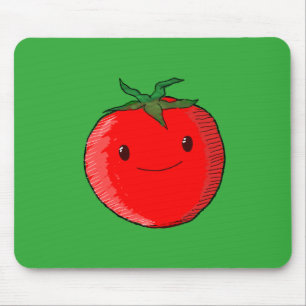 Cute Cartoon Tomato Mouse Pad