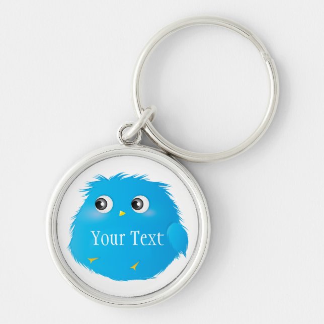 Cute Cartoon Twittie Bird Keychain (Front)