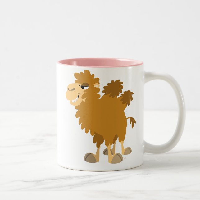 Cute Cartoon Two-Humped Camel Mug (Right)