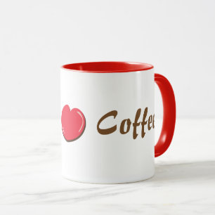 cute cartoon wording mug