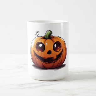 Cute carved Halloween pumpkin cartoon design Coffee Mug