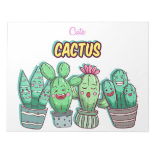 Cute Castus Family Notepad